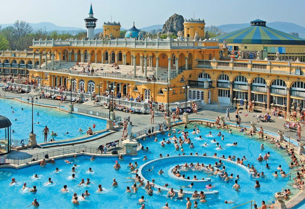 Szechenyi Baths Budapest Travel